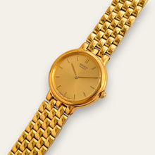 Load image into Gallery viewer, Vintage Ladies' Gold-Plated Seiko Quartz Watch