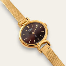 Load image into Gallery viewer, Rare 1981 New Old Stock NOS Gold-Plated Ladies' Seiko Quartz Watch