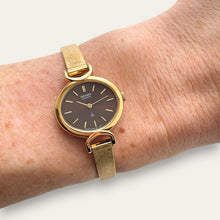 Load image into Gallery viewer, Rare 1981 New Old Stock NOS Gold-Plated Ladies' Seiko Quartz Watch