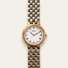 Load image into Gallery viewer, Vintage Two-Tone Ladies' Seiko Quartz Watch - Round Dial