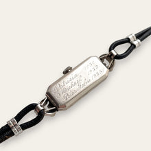 Load image into Gallery viewer, Vintage Ladies' Art Deco Baume et Mercier Platinum & Diamond Cocktail Watch