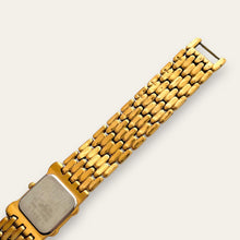 Load image into Gallery viewer, Vintage 90s Gold-Plated Seiko Asymmetrical Quartz Watch - Black Dial
