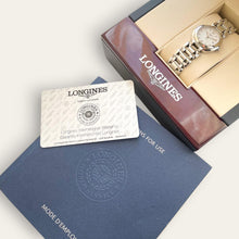 Load image into Gallery viewer, Ladies' Pre-Owned Longines 'Primaluna' Steel Quartz Watch - Full Set