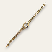 Load image into Gallery viewer, Ladies' Sekonda Quartz Watch With Gold-Tone Bracelet and White Oval Face