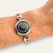 Load image into Gallery viewer, Rare Vintage Silver-Tone Ladies' Seiko Quartz Watch - Blue Dial