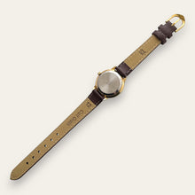 Load image into Gallery viewer, Vintage Equinox Sun & Moon Quartz Watch - Brown Leather Strap