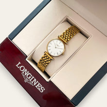 Load image into Gallery viewer, Vintage Longines La Grande Classique Gold Plated Ladies Quartz Watch