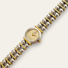 Load image into Gallery viewer, Tiny Vintage Two-Tone Ladies' Seiko Beaded Quartz Watch