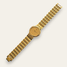 Load image into Gallery viewer, Gold-Plated Men's / Unisex Seiko Quartz Watch - Round Dial