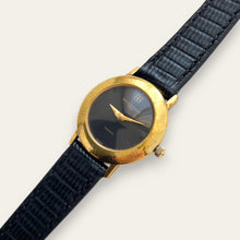 Load image into Gallery viewer, Balenciaga Ladies’ Quartz Watch – Gold-Plated with Leather Strap