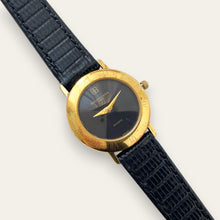 Load image into Gallery viewer, Balenciaga Ladies’ Quartz Watch – Gold-Plated with Leather Strap