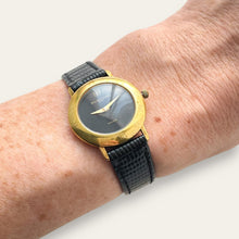 Load image into Gallery viewer, Balenciaga Ladies’ Quartz Watch – Gold-Plated with Leather Strap
