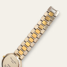 Load image into Gallery viewer, Vintage Two-Tone Christian Dior Ladies' Quartz Watch - Silver Octagon