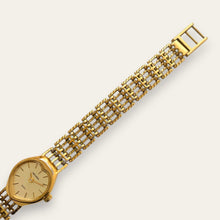 Load image into Gallery viewer, Vintage Ladies' Heart Shaped Sekonda Quartz Watch with Bar Gate Link Bracelet