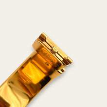 Load image into Gallery viewer, Vintage Hermès Loquet - 1990s Enamel Bangle Horse Motif Quartz Watch