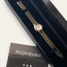 Load image into Gallery viewer, Vintage 1990s Yves Saint Laurent Ladies' Quartz Watch - Gold-Tone, Boxed