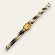Load image into Gallery viewer, Vintage Longines Two-Tone Slimline Women’s Watch – 1985 Original Papers, Quartz