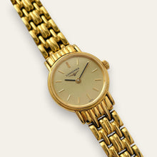 Load image into Gallery viewer, Vintage Longines Presence Ladies Watch | Gold-Plated Bracelet | Quartz, L4.219.2