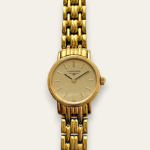Load image into Gallery viewer, Vintage Longines Presence Ladies Watch | Gold-Plated Bracelet | Quartz, L4.219.2