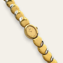 Load image into Gallery viewer, Vintage Seiko Gold-Tone Oval Link Bracelet Quartz Watch | 1980s Dress Watch