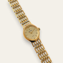 Load image into Gallery viewer, Vintage Ladies' Heart Shaped Sekonda Quartz Watch with Bar Gate Link Bracelet