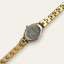 Load image into Gallery viewer, Sekonda Ladies' Gold-Tone Quartz Watch with Black Oval Dial
