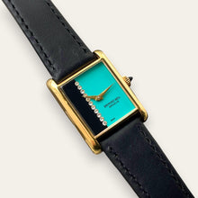 Load image into Gallery viewer, 1980s Raymond Weil Gold Plated Mechanical Tank-Style Vintage Watch