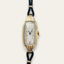 Load image into Gallery viewer, Vintage Bulova Debutante 1937 Ladies Gold-Filled Cocktail Watch, Mechanical