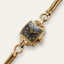 Load image into Gallery viewer, Vintage Bulova Bryn Mawr 1950 Ladies Gold-Filled Cocktail Watch, Mechanical