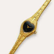 Load image into Gallery viewer, Vintage Ladies Sekonda Gold-Tone Quartz Watch - Heart Shaped Dial