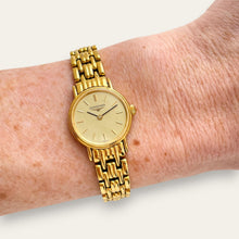 Load image into Gallery viewer, Vintage Longines Presence Ladies Watch | Gold-Plated Bracelet | Quartz, L4.219.2