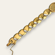 Load image into Gallery viewer, Vintage Seiko Gold-Tone Oval Link Bracelet Quartz Watch | 1980s Dress Watch