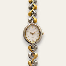 Load image into Gallery viewer, Vintage Seiko Lucent Two Tone Sculptural Dress Watch, Quartz