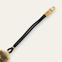 Load image into Gallery viewer, Vintage Bulova Co-Ed 1940 Gold-Filled Ladies Cocktail Watch | Black Dial, Mechanical