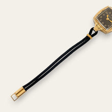 Load image into Gallery viewer, Vintage Bulova Co-Ed 1940 Gold-Filled Ladies Cocktail Watch | Black Dial, Mechanical