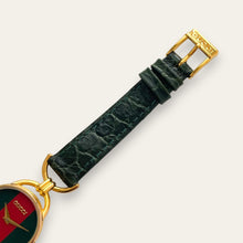 Load image into Gallery viewer, 1990s Vintage Gucci 6000L Quartz Watch - Sherry Web Dial