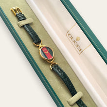 Load image into Gallery viewer, 1990s Vintage Gucci 6000L Quartz Watch - Sherry Web Dial