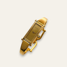 Load image into Gallery viewer, Vintage Gucci 1500L Bangle Watch - Gold Dial, Quartz
