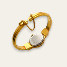 Load image into Gallery viewer, Wilson 17 Jewels Hidden Dial Cocktail Watch, 1970s Vintage Bangle