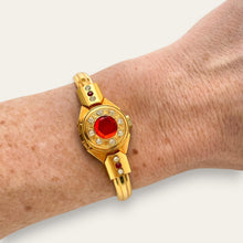 Load image into Gallery viewer, Wilson 17 Jewels Hidden Dial Cocktail Watch, 1970s Vintage Bangle