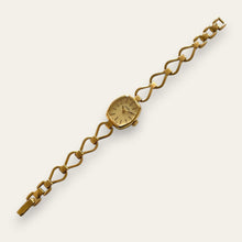 Load image into Gallery viewer, Vintage Roamer Cocktail Watch | 1970s Swiss Mechanical Gold Bracelet