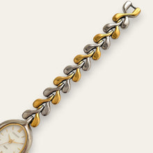 Load image into Gallery viewer, Vintage Seiko Lucent Two Tone Sculptural Dress Watch, Quartz