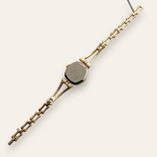 Load image into Gallery viewer, Vintage Seiko Gold Sculptural Dress Watch - Textured Linen Dial, Quartz