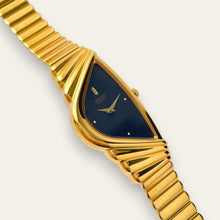 Load image into Gallery viewer, Vintage Seiko Rivoli Ladies Dress Watch, Blue MOP Dial 1N00-5E09 Quartz