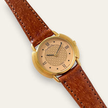 Load image into Gallery viewer, Christian Dior 58.121 Vintage Watch – CD Monogram Dial, Gold-Plated, Quartz