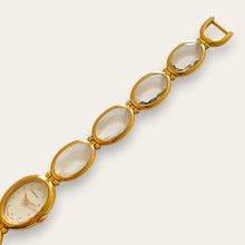 Load image into Gallery viewer, Vintage Lassale by Seiko Gold Crystal Bracelet Watch, Quartz