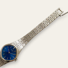 Load image into Gallery viewer, 1976 Vintage Seiko Ladies Mechanical Watch - Metallic Blue Dial
