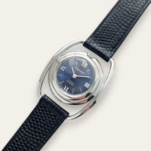 Load image into Gallery viewer, Vintage 1970s Gigandet "Space Age" Mechanical Watch - Blue Dial NOS