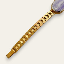 Load image into Gallery viewer, Vintage 1970s Revue Swiss Gold Mechanical Watch — Black Dial, Unworn