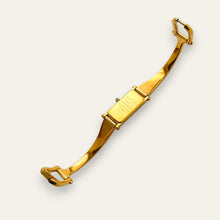 Load image into Gallery viewer, Vintage Gucci 1500L Bangle Watch - Gold Dial, Quartz